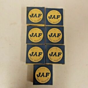 JAF ball bearing logo with yellow and black color