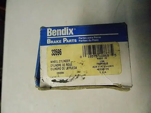 BENDIX 33596 Drum Brake Wheel Cylinder Rear Right Bendix 33596